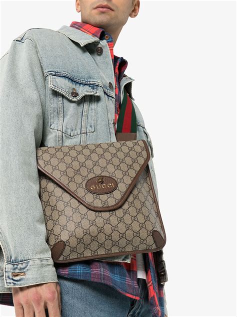 gucci gg vintage messenger celebrities|gucci medium messenger bag.